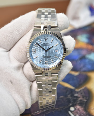 Land Dweller Chain Silver Tiffany Dial