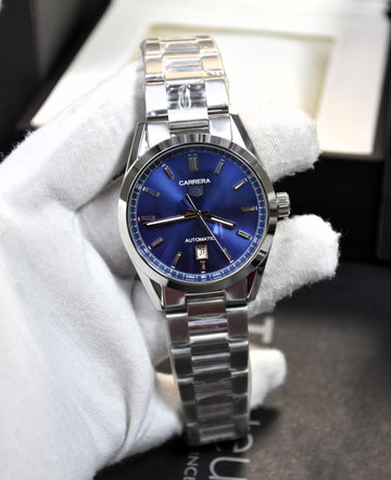 CALIBER 5 AUTO DATEJUST SILVER BLUE DAIL