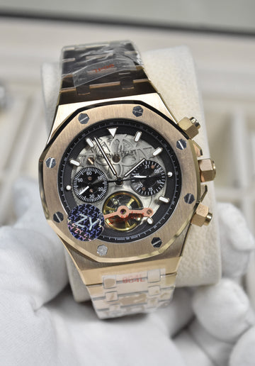 AP ROYAL OAK AUTO CHORNOGRAPH PENDULUM ROSE GREY