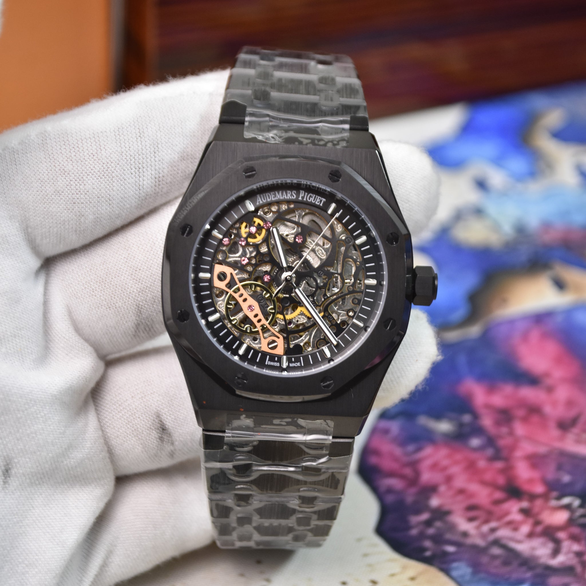 AP SKELETON AUTO ALL BLACK