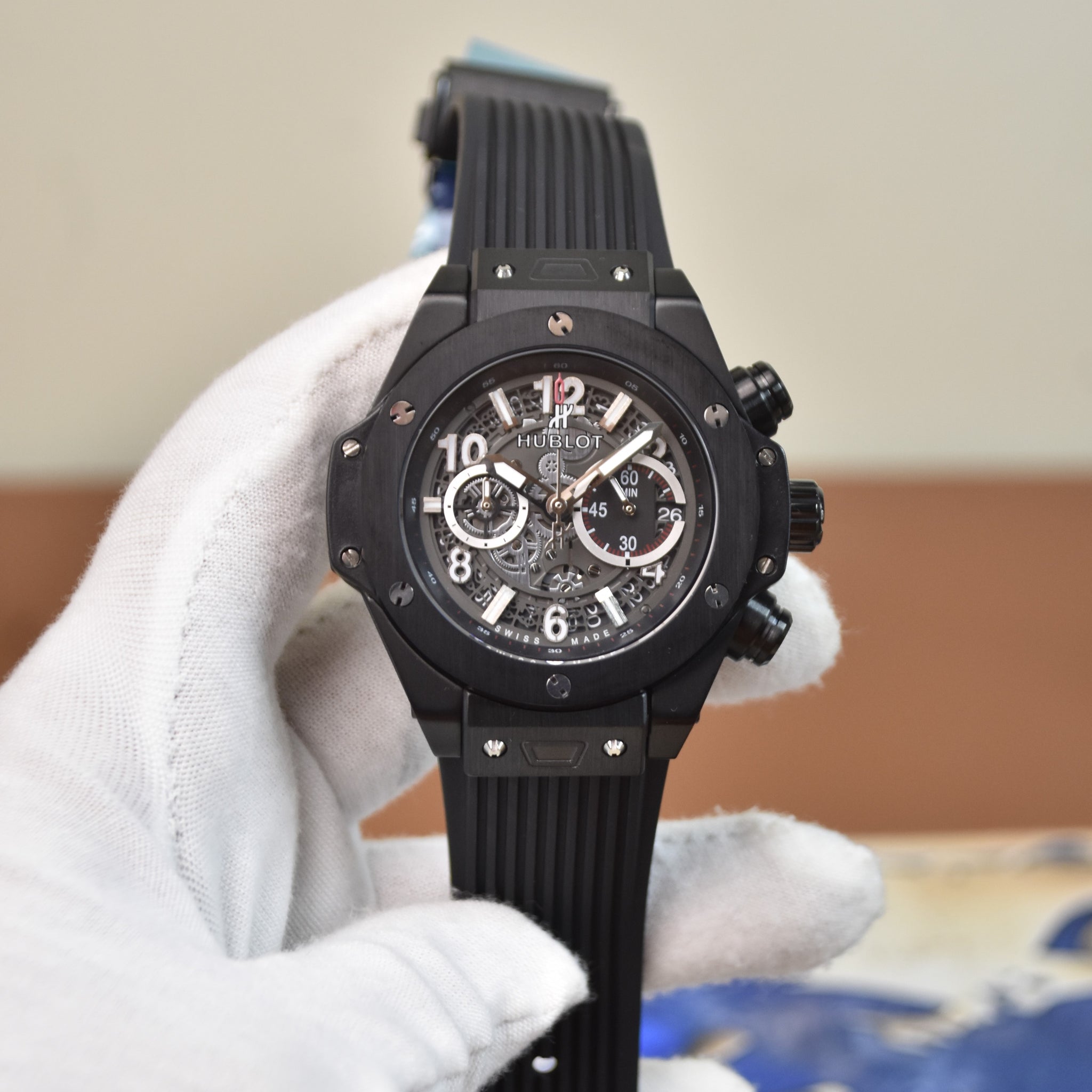BIGBANG CHRONO PVC ALL BLACK