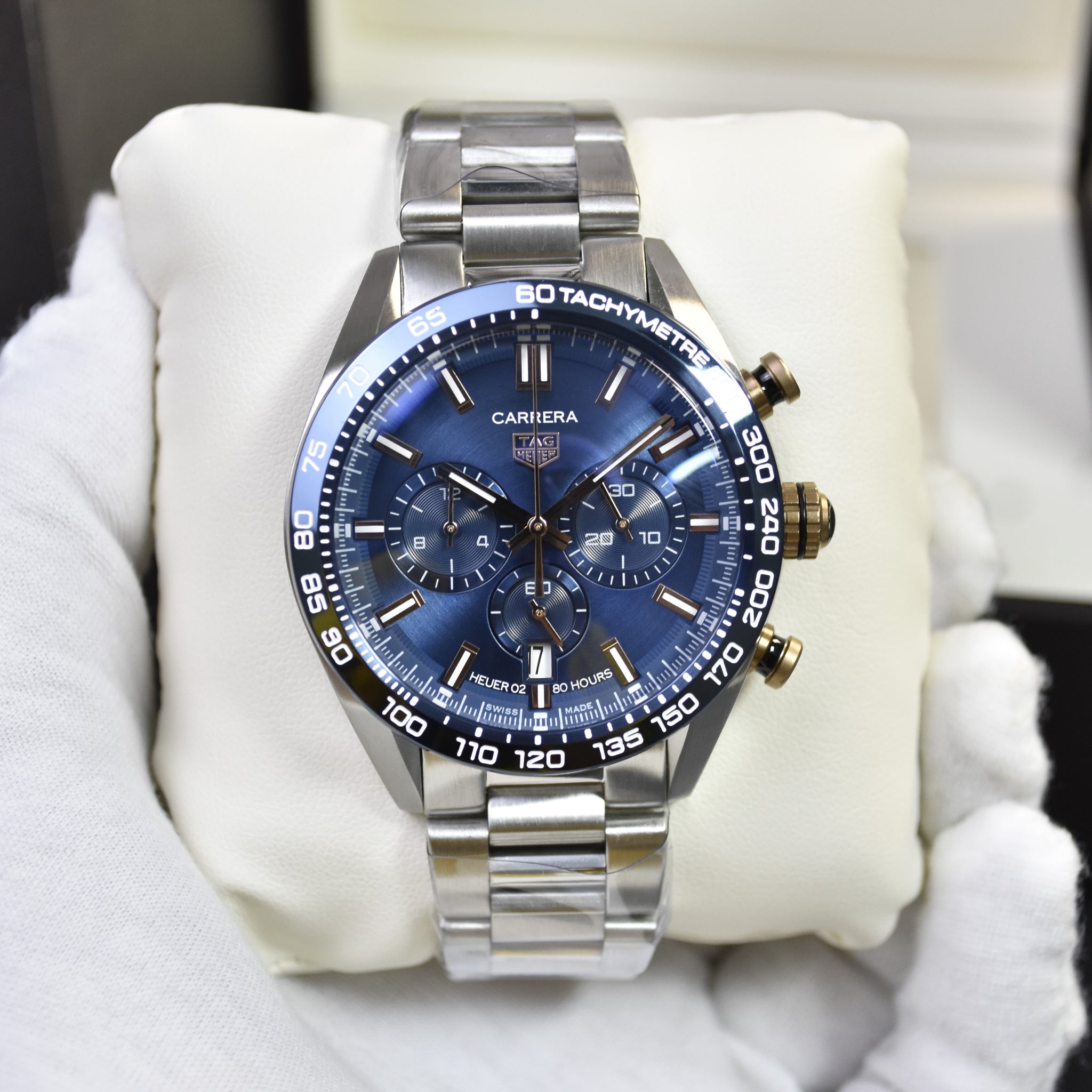 CARRERA 80 HOURS CHRONOGRAPH BLUE DAIL