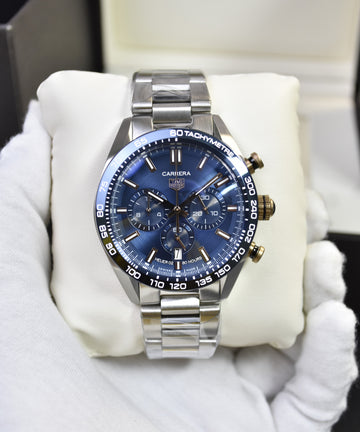 CARRERA 80 HOURS CHRONOGRAPH BLUE DAIL