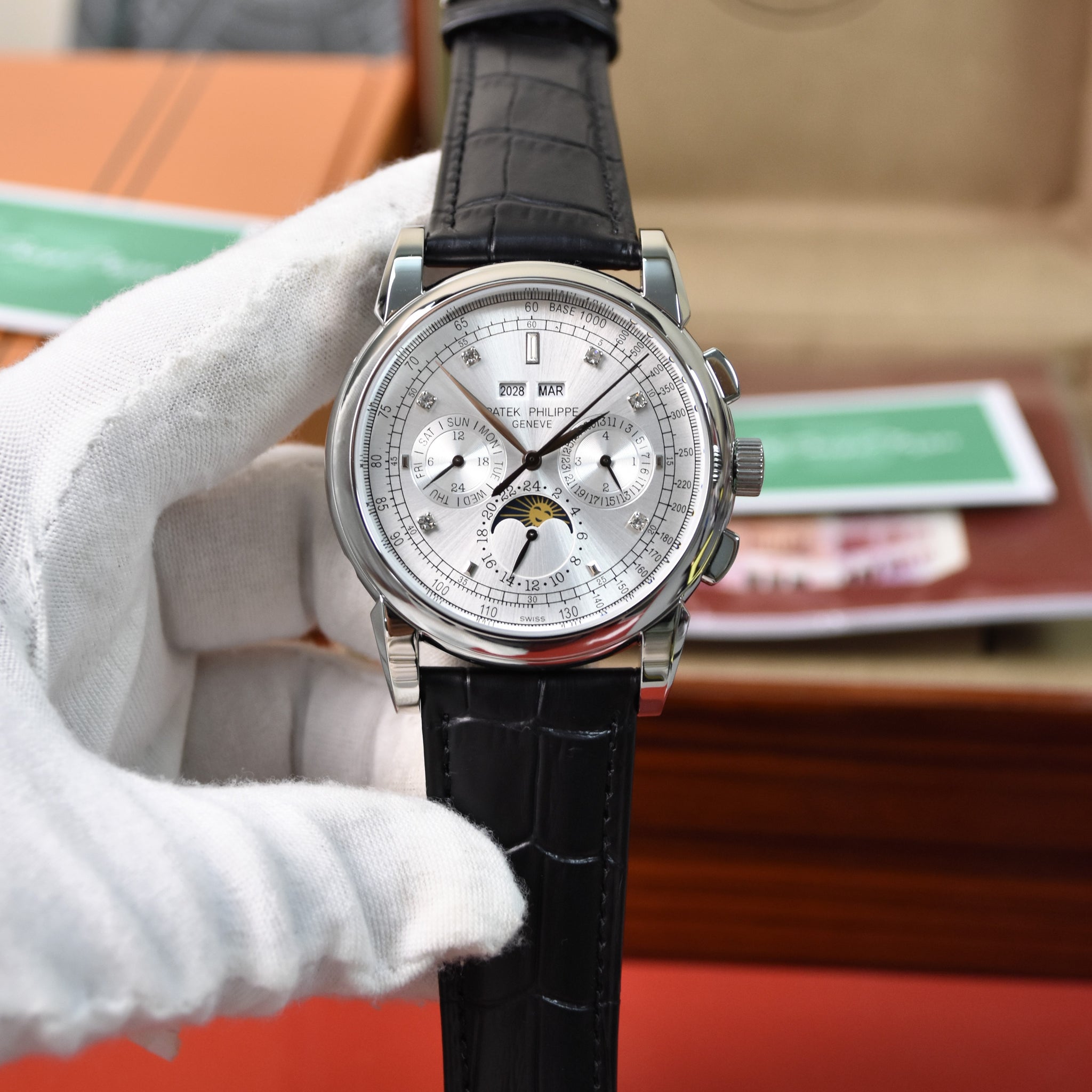 CENTURY AUTO STRAP SILVER WHITE DAIL