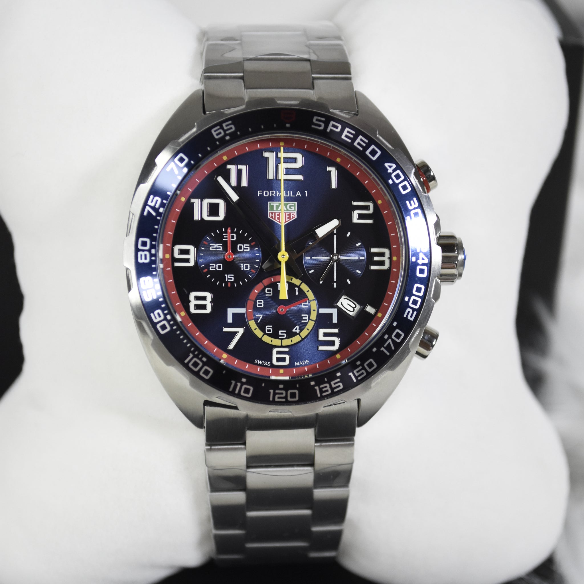 FORMULA 1 CHRONOGRAPH SILVER BLUE DAIL