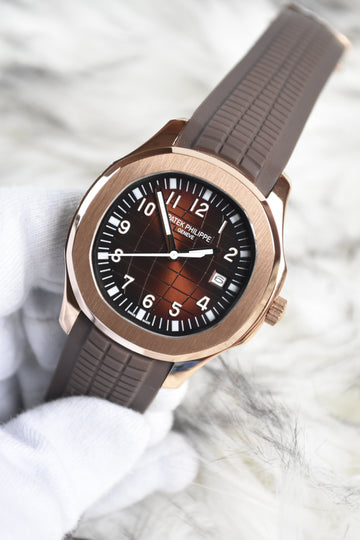 AQUANAUNT STRAP AUTO ROSE BROWN DAIL