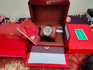 PATEK WOODEN RED BOX