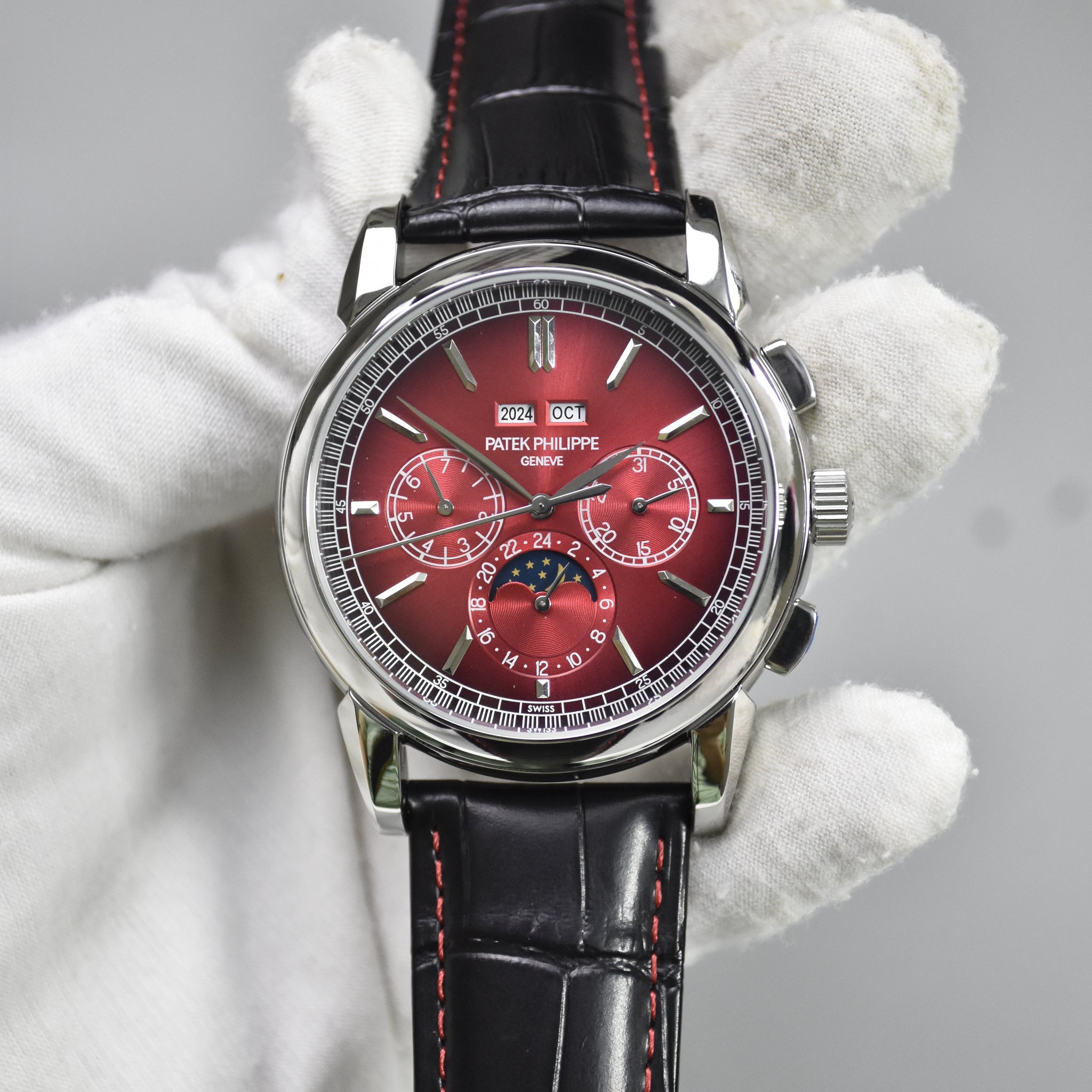 CENTURY AUTO STRAP SILVER RED DAIL