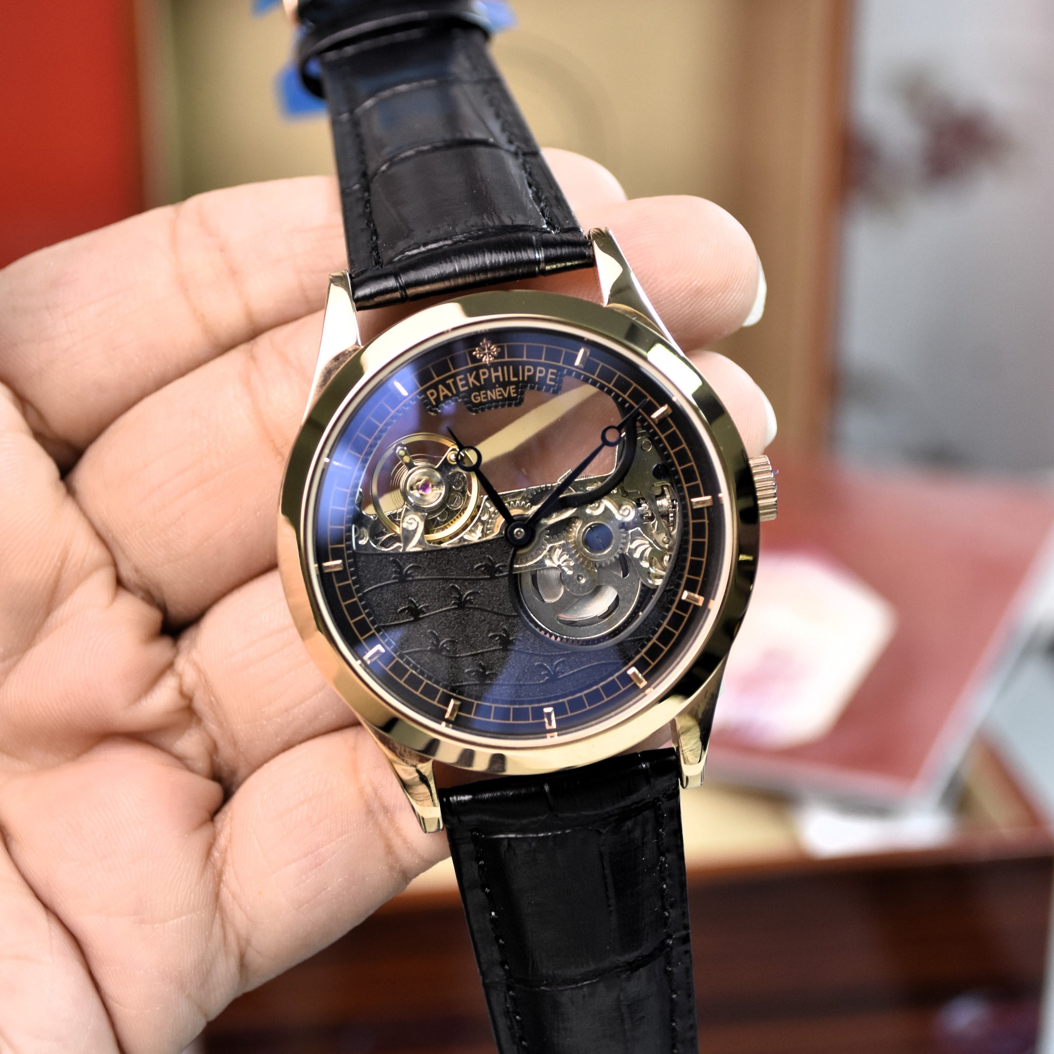 SKELETON AUTO ROSE BLACK DAIL