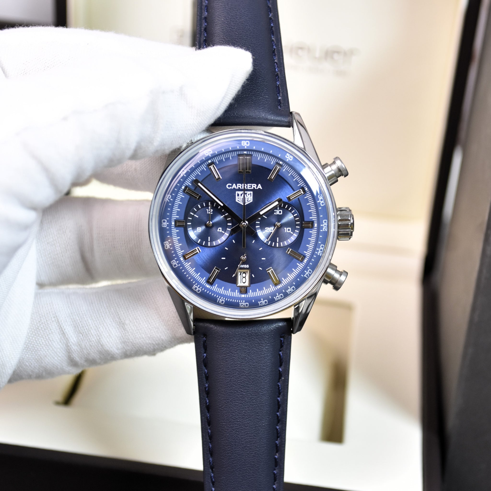 CARRERA CHRONOGRAPH QUARTZ BLUE DAIL