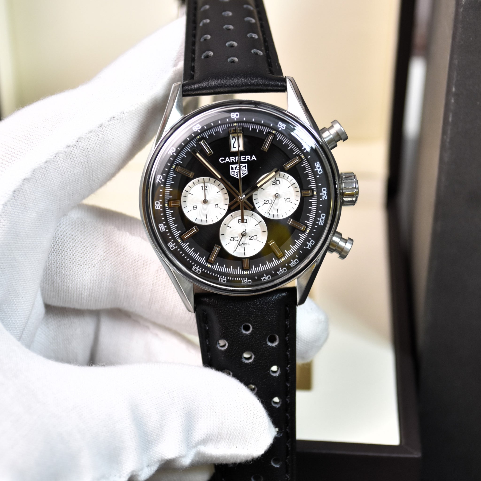 CARRERA CHRONOGRAPH QUARTZ BLACK DAIL